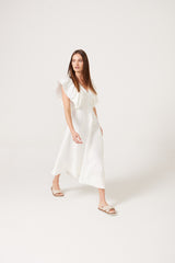 Velarius Ruffle Sleeve  Dress