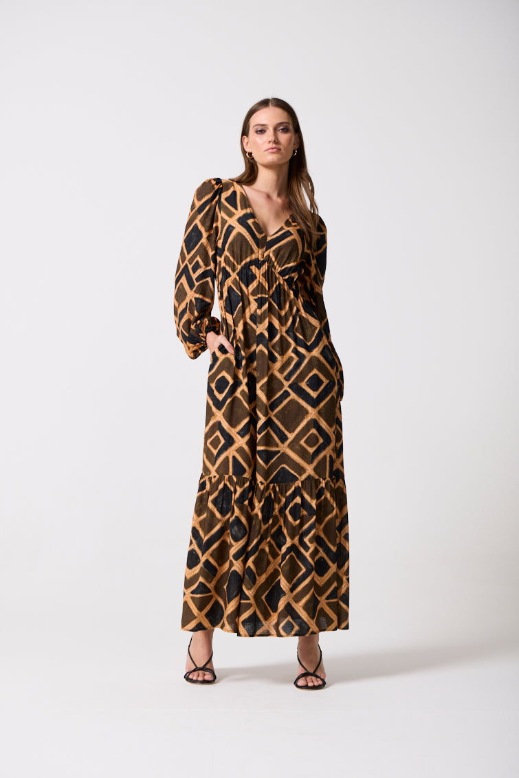 Remi Tiered Maxi Dress