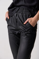 Nadi Faux Leather Joggers