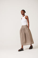 Nova Linen Basque skirt