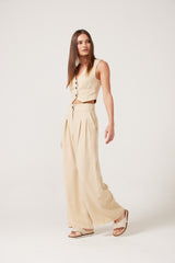 Edgar Pleat Front Pant- New Season