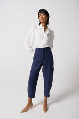 WILLA CUPRO LINEN PANT