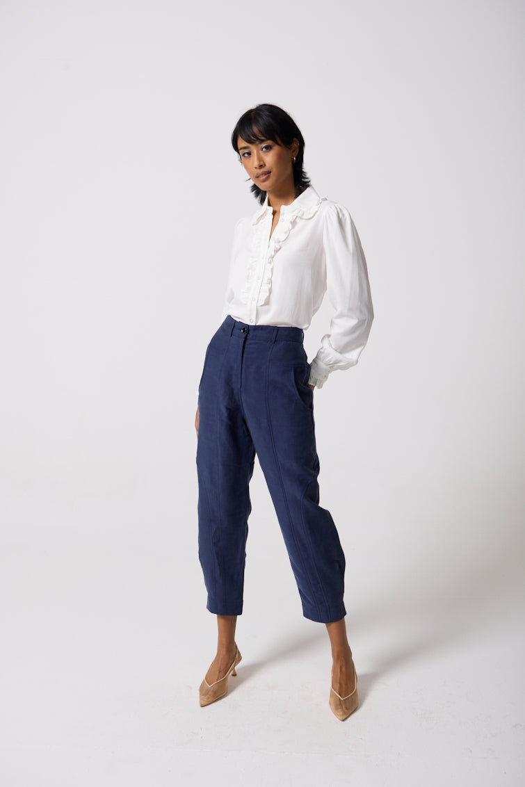 WILLA CUPRO LINEN PANT