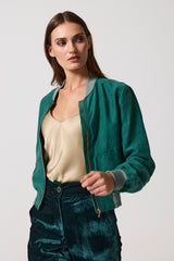 LENNOX LINEN BOMBER