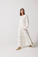 JOANNIE PLEAT MAXI DRESS