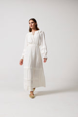 JOANNIE PLEAT MAXI DRESS