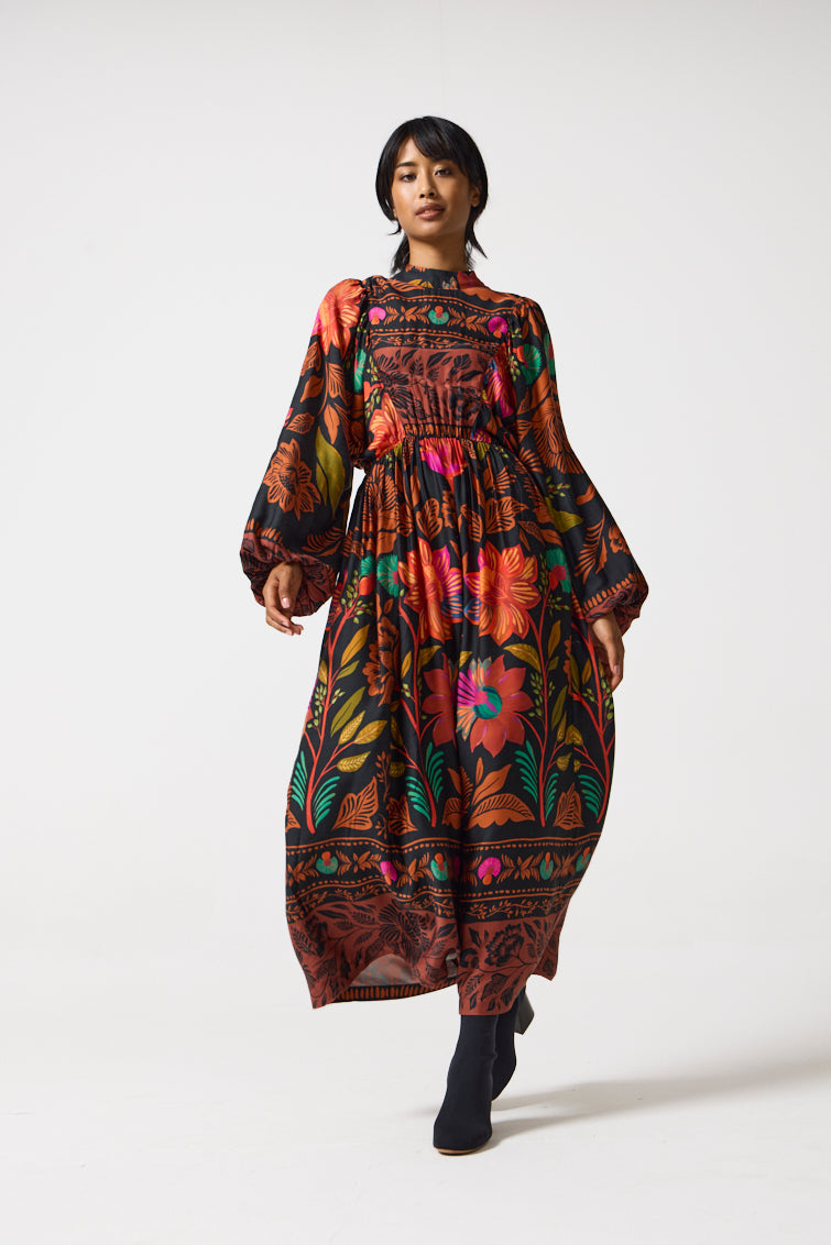 Herra Placement Print Maxi