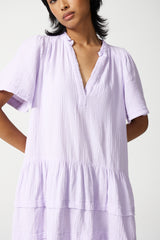 GAIA SMOCK MINI DRESS