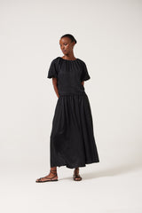 Denvee Paneled Skirt