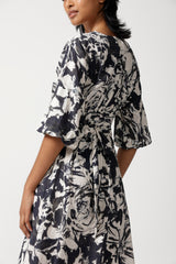 LEHRER WRAP DRESS