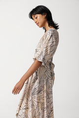 LEHRER WRAP DRESS