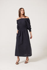 Dionne Bare Shoulder Dress