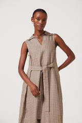 Eliatt Linen Shift Dress