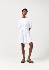 MAYA PLEAT MINI DRESS