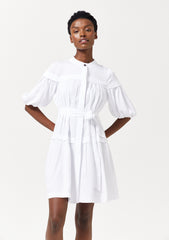 MAYA PLEAT MINI DRESS