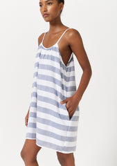 ROMANA STRIPE MINI DRESS