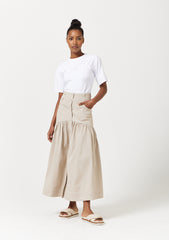 IMARI DENIM MIDI SKIRT