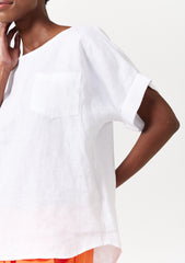 VINNIE LINEN TOP