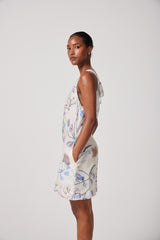 FARROW PRINTED LINEN PLAYSUIT